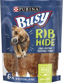 Purina Busy RibHide Chew Treats for Dogs Original (Option: 8.75 oz Purina Busy RibHide Chew Treats for Dogs Original)