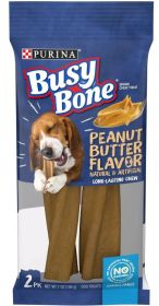Purina Busy Bone Dog Chew Peanut Butter (Option: 7 oz Purina Busy Bone Dog Chew Peanut Butter)
