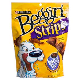 Purina Beggin' Strips Original with Real Bacon Dog Treats (Option: 6 oz Purina Beggin' Strips Original with Real Bacon Dog Treats)