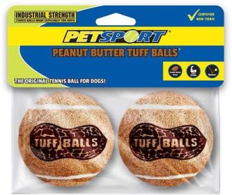 Petsport Tuff Peanut Butter Balls (Option: 2 count Petsport Tuff Peanut Butter Balls)