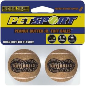 Petsport Jr. Tuff Peanut Butter Balls for Dogs (Option: 2 count Petsport Jr. Tuff Peanut Butter Balls for Dogs)