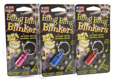 Petsport Bling Bling Blinkers (Option: 1 count Petsport Bling Bling Blinkers)