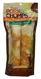 Pork Chomps Real Chicken Wrapped Rolls (Option: 12 count (6 x 2 ct) Pork Chomps Real Chicken Wrapped Rolls)