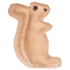 Spot Dura Fused Leather Squirrel Dog Toy (Option: 1 count Spot Dura Fused Leather Squirrel Dog Toy)