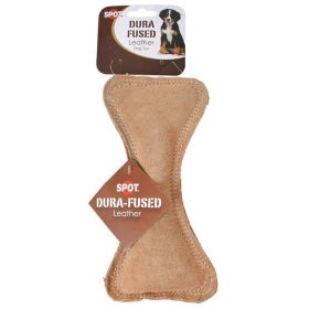 Spot Dura Fused Leather Bone Dog Toy (Option: 1 count Spot Dura Fused Leather Bone Dog Toy)