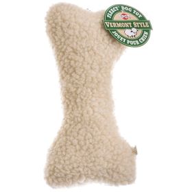 Spot Vermont Style Fleecy Dog Toy Bone (Option: 12"L - 1 count Spot Vermont Style Fleecy Dog Toy Bone)