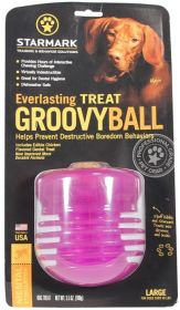 Starmark Everlasting Treat Groovy Ball Large (Option: 1 count Starmark Everlasting Treat Groovy Ball Large)