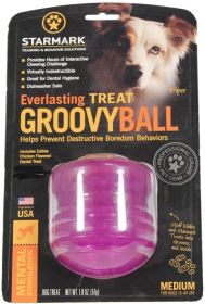 Starmark Everlasting Treat Groovy Ball Medium (Option: 1 count Starmark Everlasting Treat Groovy Ball Medium)