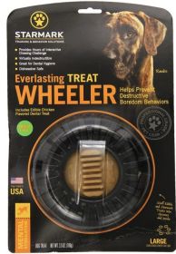 Starmark Everlasting Treat Wheeler Large (Option: 3 count Starmark Everlasting Treat Wheeler Large)