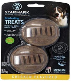 Starmark Everlasting Chicken Flavor Treats Medium (Option: 4 count Starmark Everlasting Chicken Flavor Treats Medium)