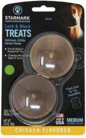 Starmark Lock and Block Treats Chicken Flavor Medium (Option: 3 count Starmark Lock and Block Treats Chicken Flavor Medium)