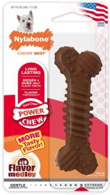 Nylabone Dura Chew Power Chew Bone Chicken Flavor (Option: Regular - 12 count Nylabone Dura Chew Power Chew Bone Chicken Flavor)