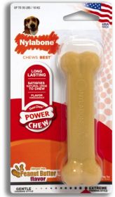 Nylabone Dura Chew Bone Peanut Butter Flavor (Option: Wolf - 6 count Nylabone Dura Chew Bone Peanut Butter Flavor)