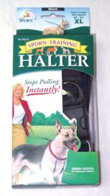Sporn Original Training Halter for Dogs Black (Option: X-Large - 1 count Sporn Original Training Halter for Dogs Black)